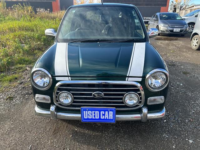 ミラジーノ ミニライトスペシャル　１５インチ　ミニライトホイール　ローダウン　ダウンサス社外センターマフラー　２本出し　バックカメラ　タイミングベルト交換済　夏冬タイヤ　ナビＴＶ　フォグランプ　革調シート　４ＷＤ（3枚目）