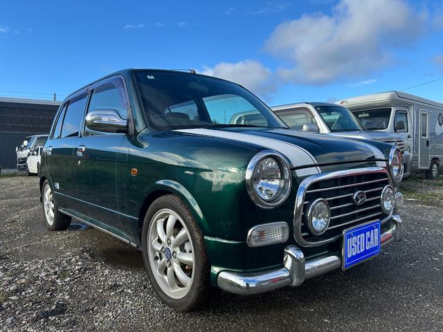 ミラジーノ ミニライトスペシャル　１５インチ　ミニライトホイール　ローダウン　ダウンサス社外センターマフラー　２本出し　バックカメラ　タイミングベルト交換済　夏冬タイヤ　ナビＴＶ　フォグランプ　革調シート　４ＷＤ（6枚目）