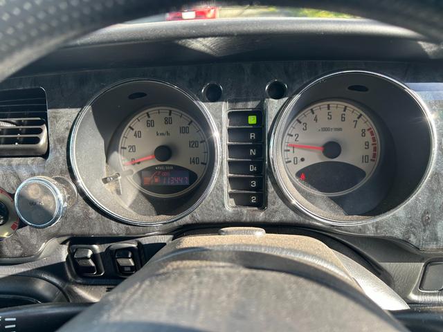 ミラジーノ ミニライトスペシャル　１５インチ　ミニライトホイール　ローダウン　ダウンサス社外センターマフラー　２本出し　バックカメラ　タイミングベルト交換済　夏冬タイヤ　ナビＴＶ　フォグランプ　革調シート　４ＷＤ（38枚目）