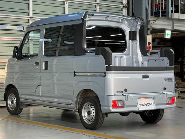 ハイゼットカーゴ デッキバンＬ　ワンオーナー☆ＡＭ／ＦＭラジオ☆ＥＴＣ☆スマアシ☆衝突被害軽減ブレーキ☆障害物センサー☆レーンキープアシスト☆オートマチックハイビーム☆横滑り防止☆両側スライドドア☆（11枚目）