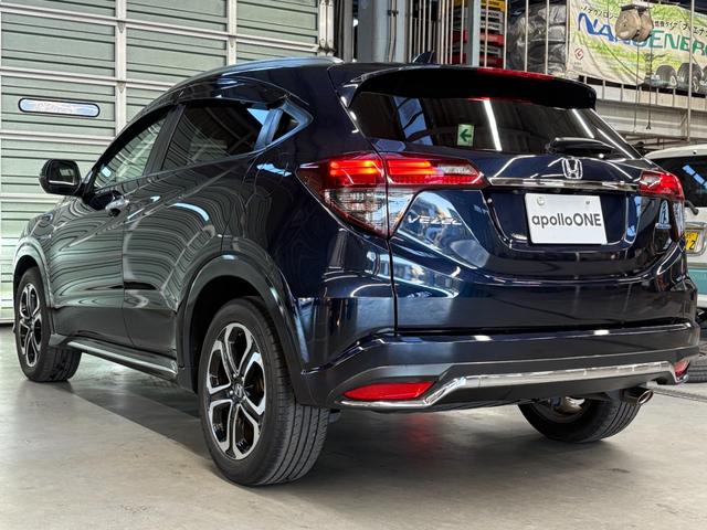 ヴェゼル ハイブリッドZ・ホンダセンシング 純正フルエアロ☆純正ナビ☆バックカメラ☆ETC☆純正前後ドラレコ☆フルセグ☆ブラウン内装☆追従クルコン☆ホンダセンシング☆シートヒーター☆プッシュスタート☆スマートキー(12枚目)