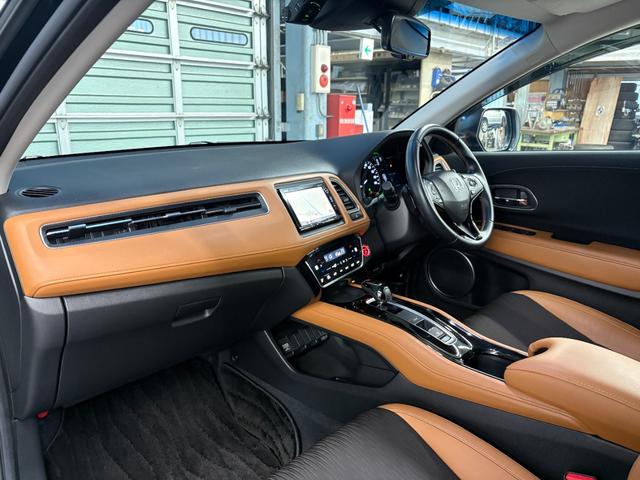 ヴェゼル ハイブリッドZ・ホンダセンシング 純正フルエアロ☆純正ナビ☆バックカメラ☆ETC☆純正前後ドラレコ☆フルセグ☆ブラウン内装☆追従クルコン☆ホンダセンシング☆シートヒーター☆プッシュスタート☆スマートキー(47枚目)