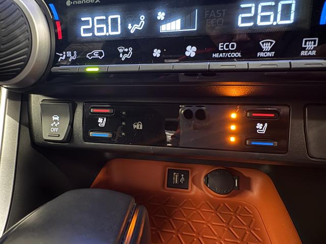 ＲＡＶ４ アドベンチャー　１オナ☆ＴＲＤフロントバンパーガーニッシュ☆ＪＡＯ’Ｓノーズプロテクター☆純正１０．５型ナビ☆バックカメラ☆ＥＴＣ２．０☆ＢＳＭ☆デジタルミラー☆トヨタセーフティ☆フルセグ☆シートクーラー☆（38枚目）