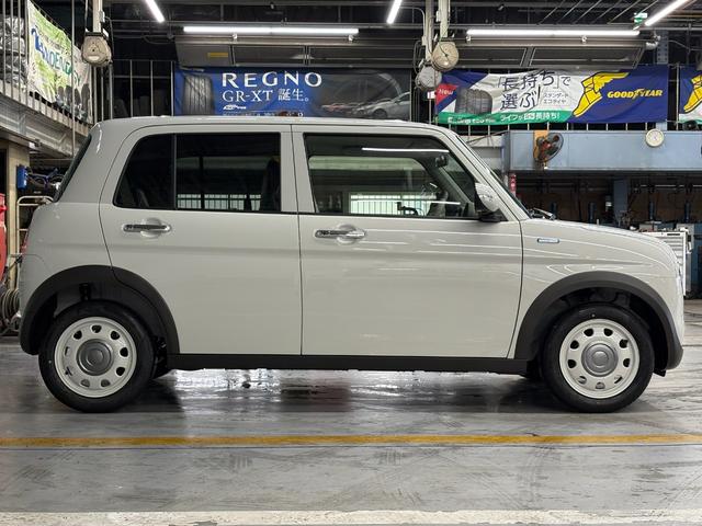 アルトラパンＬＣ ハイブリッドＸ　届出済未使用車☆純正８型ナビ☆全方位カメラ☆フルセグ☆Ｂｌｕｅｔｏｏｔｈ☆スズキコネクト☆スズキセーフティ☆シートヒーター☆ＬＥＤヘッドライト☆障害物センサー☆レーンキープアシスト（7枚目）