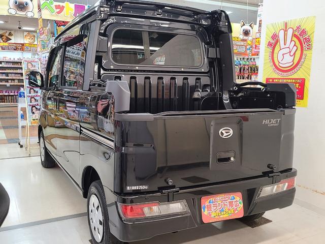 ハイゼットカーゴ デッキバンＧ　ＳＡＩＩＩ　４ＷＤ　両側スライドドア／純正オーディオ／ＬＥＤヘッドライト／衝突軽減ブレーキ／横滑り防止装置／切替式４ＷＤ／アイドリングストップ／キーレスエントリー／オートハイビーム（9枚目）