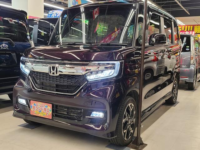 N-BOXカスタム G・Lターボホンダセンシング 4WD 純正ディスプレイオーディオ/バックカメラ/純正エンジンスターター/ビルトインETC/前席シートヒーター/両側パワースライドドア/ホンダセンシング/追従クルーズコントロール/パドルシフト/(2枚目)
