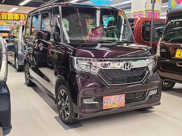 N-BOXカスタム G・Lターボホンダセンシング 4WD 純正ディスプレイオーディオ/バックカメラ/純正エンジンスターター/ビルトインETC/前席シートヒーター/両側パワースライドドア/ホンダセンシング/追従クルーズコントロール/パドルシフト/(7枚目)