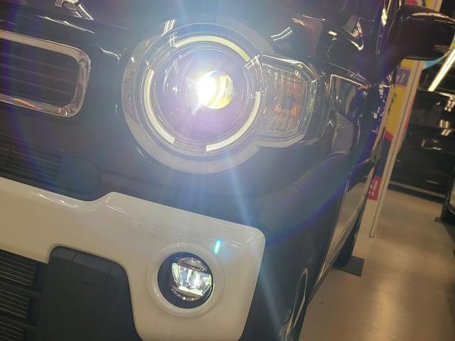 ハスラー ハイブリッドＸ　４ＷＤ　社外メモリーナビＴＶ／前席シートヒーター／プッシュスタート／ＬＥＤヘッドライト／ヒルディセントコントロール／オートライト／ベンチシート／衝突軽減ブレーキ／横滑り防止装置／（3枚目）