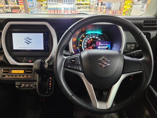 ハスラー ハイブリッドＸ　４ＷＤ　社外メモリーナビＴＶ／前席シートヒーター／プッシュスタート／ＬＥＤヘッドライト／ヒルディセントコントロール／オートライト／ベンチシート／衝突軽減ブレーキ／横滑り防止装置／（13枚目）