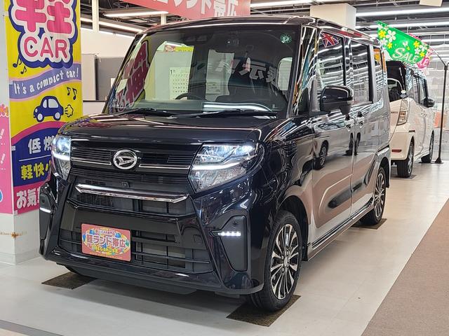 タント カスタムＲＳ　４ＷＤ　純正メモリーナビＴＶ／両側パワースライドドア／追従クルーズコントロール／パノラマカメラ／前席シートヒーター／ダイナミックスライドシート／ドライブレコーダー／ビルトインＥＴＣ／スマートアシスト／（2枚目）