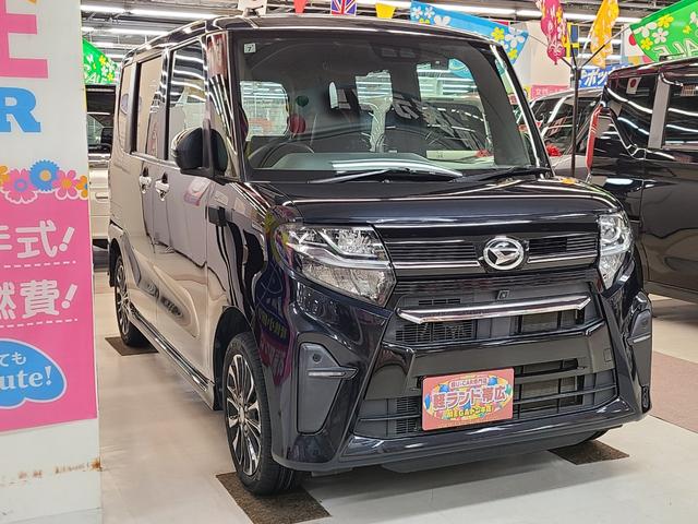 タント カスタムＲＳ　４ＷＤ　純正メモリーナビＴＶ／両側パワースライドドア／追従クルーズコントロール／パノラマカメラ／前席シートヒーター／ダイナミックスライドシート／ドライブレコーダー／ビルトインＥＴＣ／スマートアシスト／（7枚目）