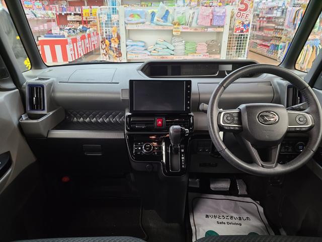 タント カスタムＲＳ　４ＷＤ　純正メモリーナビＴＶ／両側パワースライドドア／追従クルーズコントロール／パノラマカメラ／前席シートヒーター／ダイナミックスライドシート／ドライブレコーダー／ビルトインＥＴＣ／スマートアシスト／（13枚目）