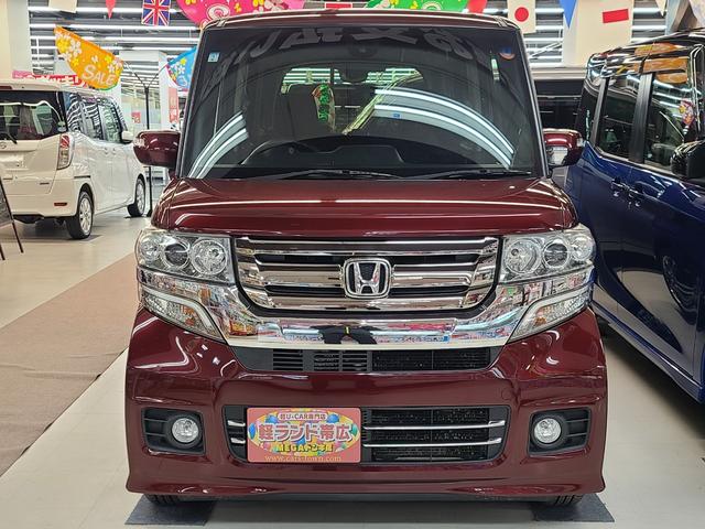 N-BOXカスタム G・Lパッケージ 4WD 純正メモリーナビTV/パワースライドドア/ビルトインETC/前席シートヒーター/横滑り防止装置/バックカメラ/Bluetooth接続/オートライト/フォグランプ/ステアリングスイッチ/(6枚目)