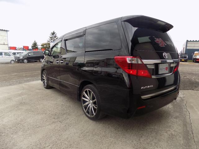 アルファード 240S 両側パワースライドドア 8インチ純正ナビ フルセグTV バックカメラ ワイパデアイサー寒冷地仕様車 ETC HIDライト LEDフォグ 社外20インチアルミ 245/45R20サマータイヤ付(5枚目)