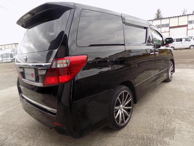 アルファード 240S 両側パワースライドドア 8インチ純正ナビ フルセグTV バックカメラ ワイパデアイサー寒冷地仕様車 ETC HIDライト LEDフォグ 社外20インチアルミ 245/45R20サマータイヤ付(8枚目)