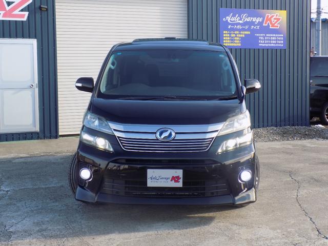 ヴェルファイアハイブリッド ZR Wサンルーフ 両側パワースライドドア パワーバックドア アルパインビッグX10インチナビ フルセグTV バックカメラ フリップダウンモニター HID ETC 社外19アルミ サマータイヤ新品 エンスタ(2枚目)