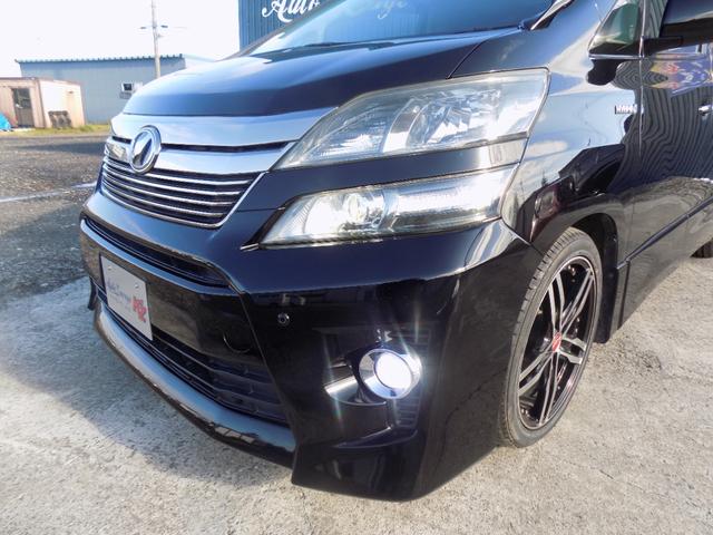 ヴェルファイアハイブリッド ZR Wサンルーフ 両側パワースライドドア パワーバックドア アルパインビッグX10インチナビ フルセグTV バックカメラ フリップダウンモニター HID ETC 社外19アルミ サマータイヤ新品 エンスタ(11枚目)