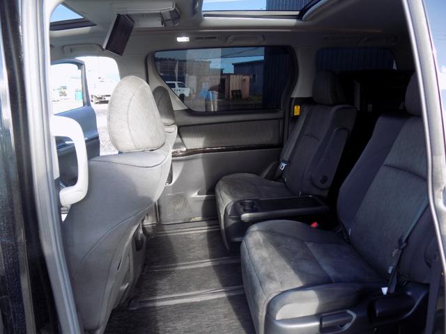 ヴェルファイアハイブリッド ZR Wサンルーフ 両側パワースライドドア パワーバックドア アルパインビッグX10インチナビ フルセグTV バックカメラ フリップダウンモニター HID ETC 社外19アルミ サマータイヤ新品 エンスタ(35枚目)