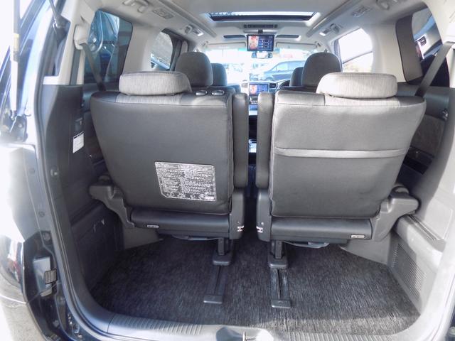 ヴェルファイアハイブリッド ZR Wサンルーフ 両側パワースライドドア パワーバックドア アルパインビッグX10インチナビ フルセグTV バックカメラ フリップダウンモニター HID ETC 社外19アルミ サマータイヤ新品 エンスタ(40枚目)