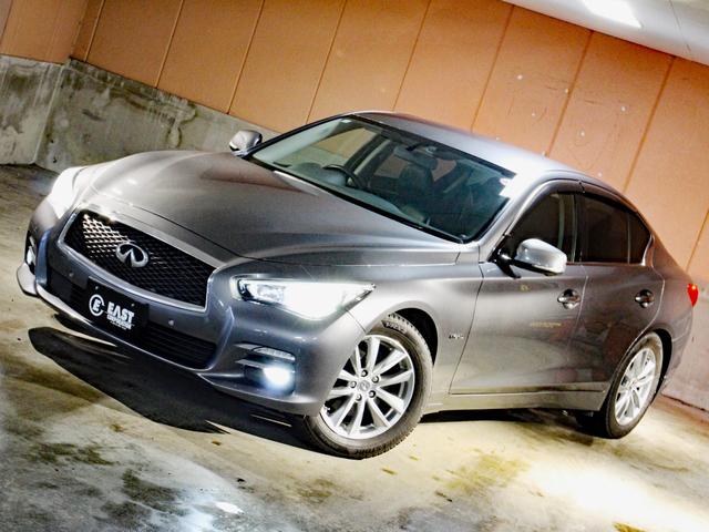 スカイライン ３５０ＧＴ　ＦＯＵＲ　ハイブリッド　タイプＰ　４ＷＤ　本州仕入　全周囲モニター　本革シート　電動シート　前席シートヒーター　クリアランスソナー　バックモニター　純正ナビ　エマージェンシーブレーキ　ＬＥＤヘッドライト　フォグランプ　レーダークルーズ（13枚目）