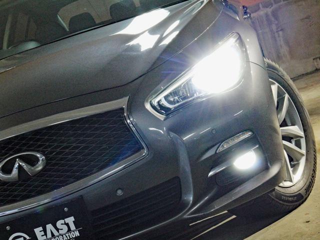 スカイライン ３５０ＧＴ　ＦＯＵＲ　ハイブリッド　タイプＰ　４ＷＤ　本州仕入　全周囲モニター　本革シート　電動シート　前席シートヒーター　クリアランスソナー　バックモニター　純正ナビ　エマージェンシーブレーキ　ＬＥＤヘッドライト　フォグランプ　レーダークルーズ（21枚目）