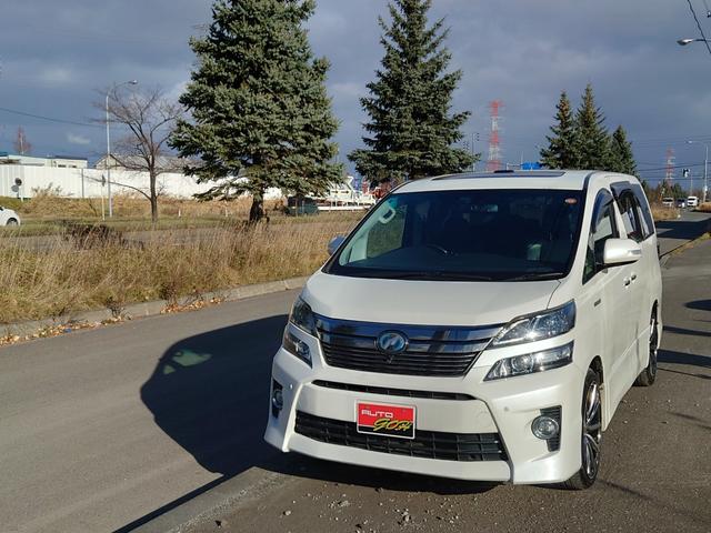 ヴェルファイアハイブリッド ＺＲ　Ｇエディション　ハイブリッド４ＷＤ　ＰＶＭ　純正ナビＢＴ対応　全方位カメラ　フリップダウンモニター　リアヒーター　ツインサンルーフ　本革シート　両側パワスラ　Ｐバックドア　クルコン　寒冷地仕様　２０インチＡＷ（69枚目）