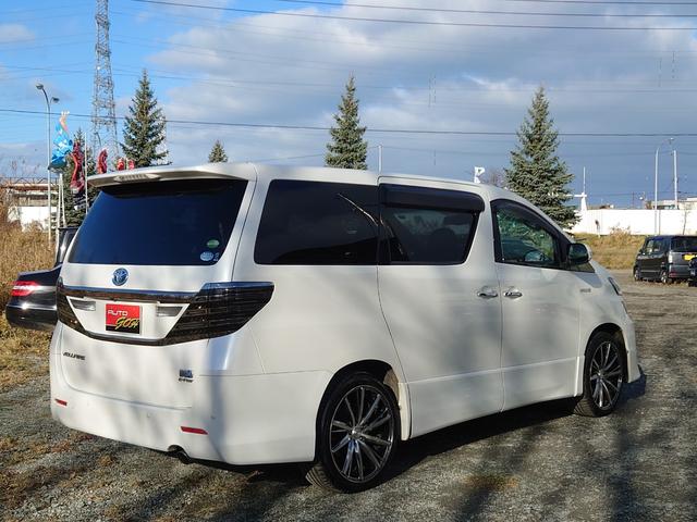 ヴェルファイアハイブリッド ＺＲ　Ｇエディション　ハイブリッド４ＷＤ　ＰＶＭ　純正ナビＢＴ対応　全方位カメラ　フリップダウンモニター　リアヒーター　ツインサンルーフ　本革シート　両側パワスラ　Ｐバックドア　クルコン　寒冷地仕様　２０インチＡＷ（77枚目）