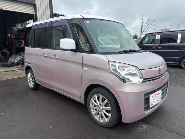 スペーシア X 4WD ドライブレコーダー 両側スライド・片側電動 TV スマートキー アイドリングストップ 電動格納ミラー シートヒーター ベンチシート CVT 盗難防止システム ABS CD DVD再生 USB(2枚目)