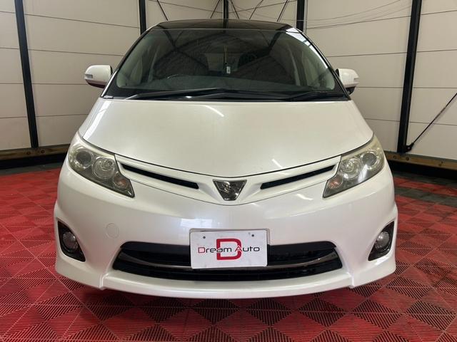 エスティマ 2.4アエラス Gエディション 4WD キーレス スマートキー ETC 盗難防止システム 衝突安全ボディ 3列シート フルフラット オットマン HID パワーステアリング パワーウィンドウ エアバッグ(運転席・助手席)(4枚目)