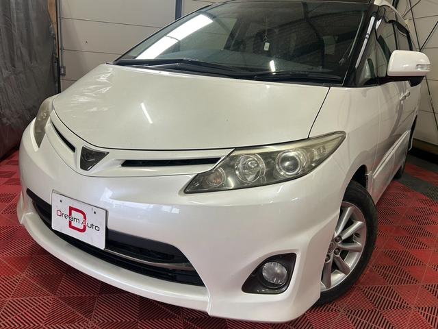 エスティマ 2.4アエラス Gエディション 4WD キーレス スマートキー ETC 盗難防止システム 衝突安全ボディ 3列シート フルフラット オットマン HID パワーステアリング パワーウィンドウ エアバッグ(運転席・助手席)(5枚目)