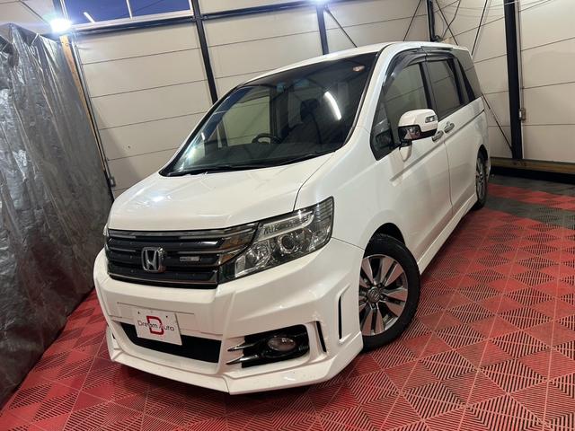 ステップワゴンスパーダ Z 4WD キーレス 両側パワスラ ETC 社外エアロ(7枚目)