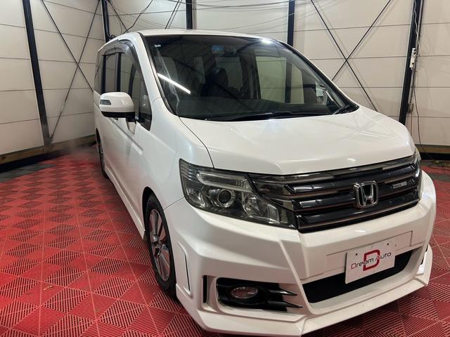 ステップワゴンスパーダ Z 4WD キーレス 両側パワスラ ETC 社外エアロ(10枚目)