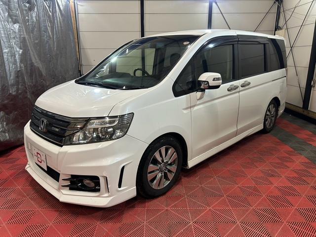 ステップワゴンスパーダ Z 4WD キーレス 両側パワスラ ETC 社外エアロ(12枚目)