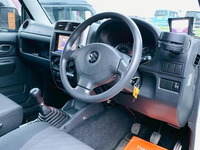 ジムニー XG リフトアップ 前後社外バンパー CLリンク6000LB電動ウインチ 185/85R16オープンカントリーRT 牽引フック フロントカメラ&モニター ETC(32枚目)