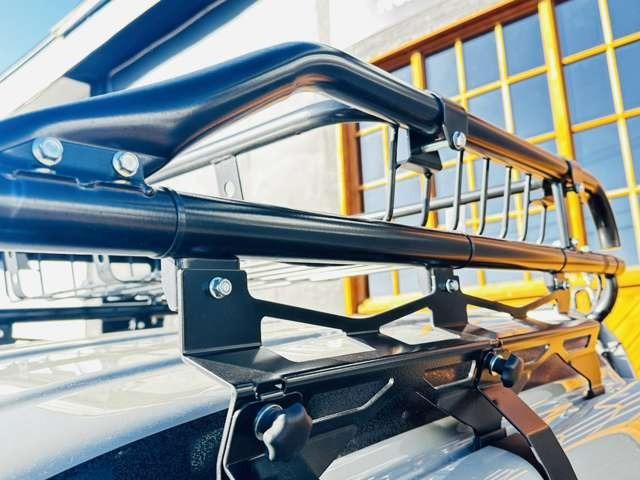 スーパーキャリイ Xリミテッド 届出済未使用車/EN-リフトアップカスタム/2.2インチリフトアップ/強化コイル/マッドスターATタイヤ/PPXアルミ/しし狩りバンパー/ルーフラックバー/LEDワークライト/LEDテール/荷台マット(15枚目)