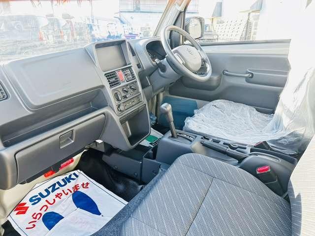 スーパーキャリイ Xリミテッド 届出済未使用車/EN-リフトアップカスタム/2.2インチリフトアップ/強化コイル/マッドスターATタイヤ/PPXアルミ/しし狩りバンパー/ルーフラックバー/LEDワークライト/LEDテール/荷台マット(32枚目)