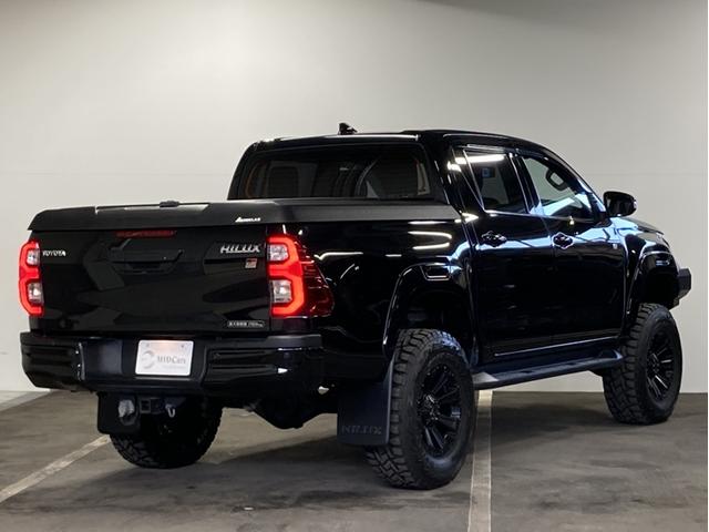 ハイラックス Ｚ　ＧＲスポーツ　３ｉｎｃリフトアップ／電動トノカバー／ウィンチバンパー／寒冷地仕様／アッパーマウント／レクセル１７インチアルミ／オープンカントリーＬＴ２８５／７０Ｒ１７／ＴＲＡＩＬウィンチバンパー（5枚目）