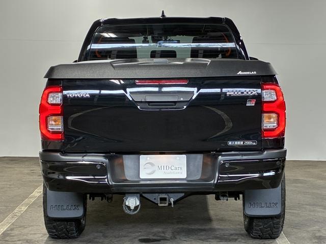 ハイラックス Ｚ　ＧＲスポーツ　３ｉｎｃリフトアップ／電動トノカバー／ウィンチバンパー／寒冷地仕様／アッパーマウント／レクセル１７インチアルミ／オープンカントリーＬＴ２８５／７０Ｒ１７／ＴＲＡＩＬウィンチバンパー（6枚目）