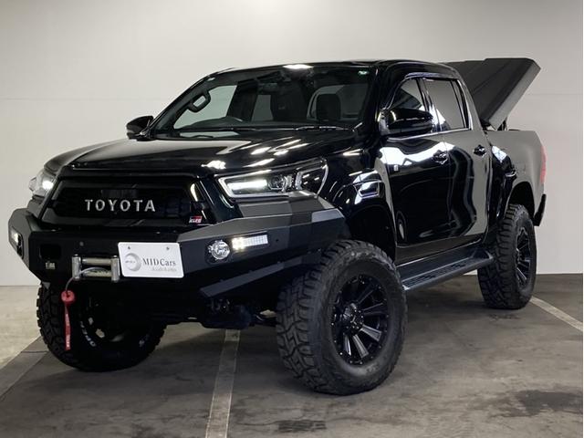 ハイラックス Ｚ　ＧＲスポーツ　３ｉｎｃリフトアップ／電動トノカバー／ウィンチバンパー／寒冷地仕様／アッパーマウント／レクセル１７インチアルミ／オープンカントリーＬＴ２８５／７０Ｒ１７／ＴＲＡＩＬウィンチバンパー（16枚目）