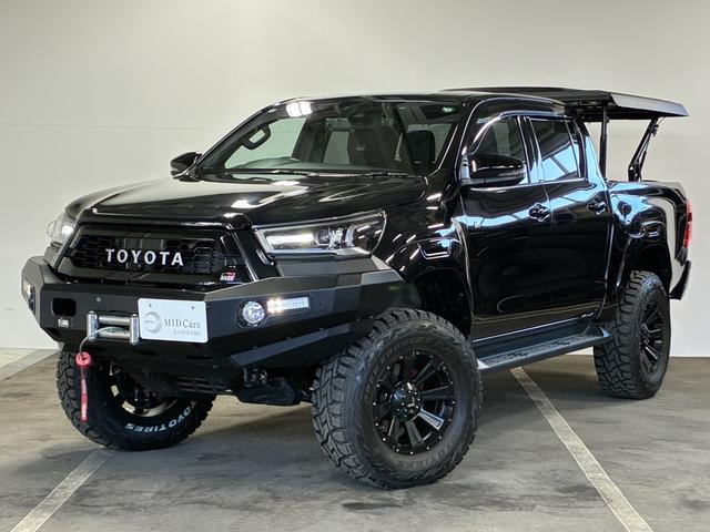 ハイラックス Ｚ　ＧＲスポーツ　３ｉｎｃリフトアップ／電動トノカバー／ウィンチバンパー／寒冷地仕様／アッパーマウント／レクセル１７インチアルミ／オープンカントリーＬＴ２８５／７０Ｒ１７／ＴＲＡＩＬウィンチバンパー（17枚目）