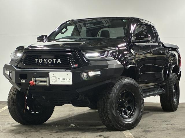 ハイラックス Ｚ　ＧＲスポーツ　３ｉｎｃリフトアップ／電動トノカバー／ウィンチバンパー／寒冷地仕様／アッパーマウント／レクセル１７インチアルミ／オープンカントリーＬＴ２８５／７０Ｒ１７／ＴＲＡＩＬウィンチバンパー（26枚目）