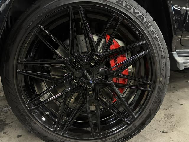 Gクラス G63 BURABUS/VOSSEN23インチ鍛造AW/G.manufakturプログラムプラスP/AMGカーボンインテリア/AMGナイトP/G.manufakturインテリアプラスP/プロテクションフィルム(12枚目)