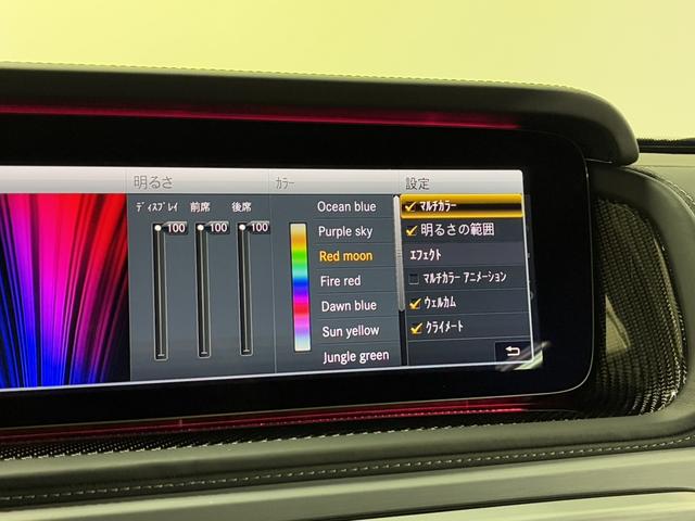 Gクラス G63 BURABUS/VOSSEN23インチ鍛造AW/G.manufakturプログラムプラスP/AMGカーボンインテリア/AMGナイトP/G.manufakturインテリアプラスP/プロテクションフィルム(58枚目)