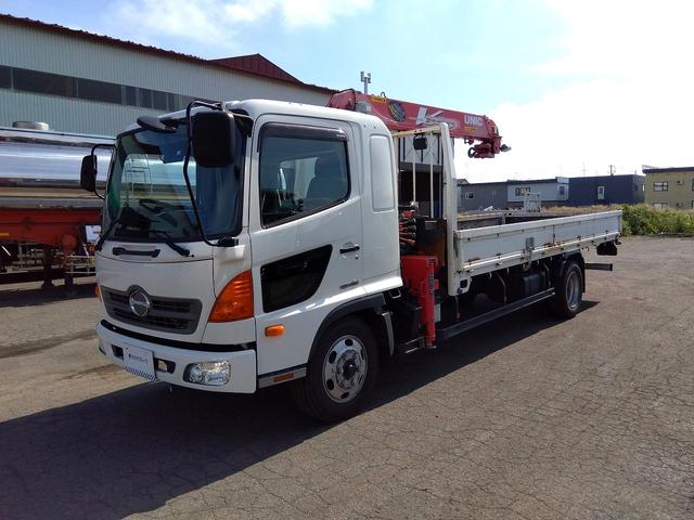 ヒノレンジャー 　クレーン付　ＳＤＧ－ＦＸ７ＪＬＡＡ　古河ユニック（3枚目）