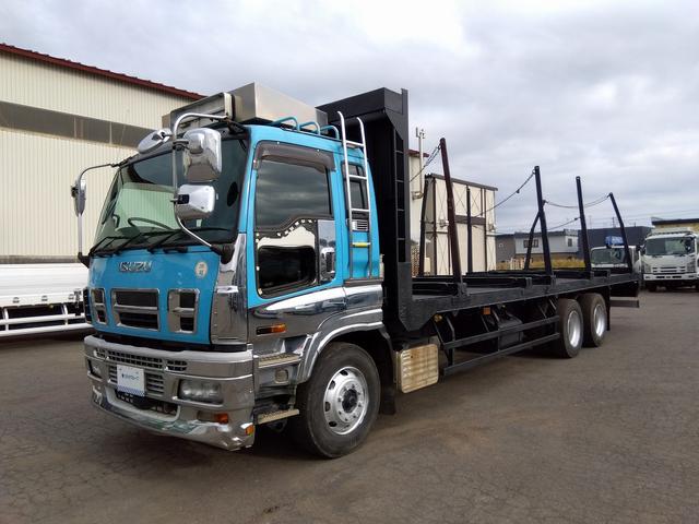 ギガ 　平ボディ（原木運搬車）　ＰＤＧ－ＣＹＺ５２Ｖ８（3枚目）