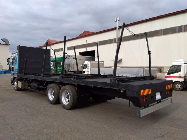 ギガ 　平ボディ（原木運搬車）　ＰＤＧ－ＣＹＺ５２Ｖ８（4枚目）