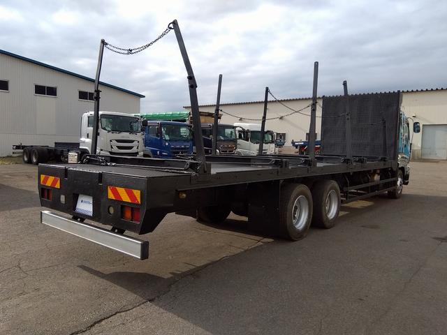 ギガ 　平ボディ（原木運搬車）　ＰＤＧ－ＣＹＺ５２Ｖ８（6枚目）