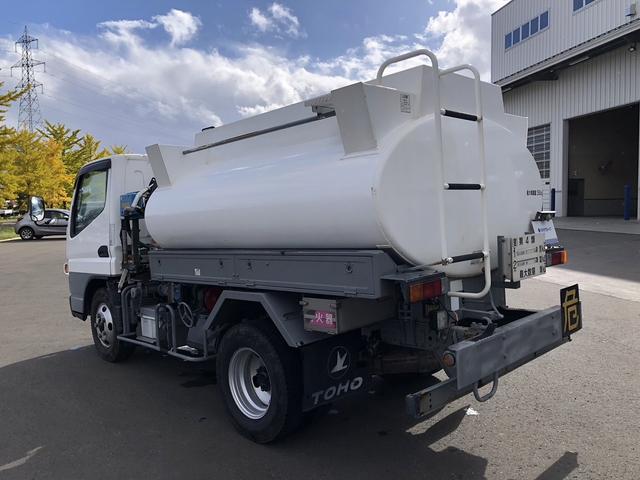 キャンター タンクローリー TKG-FEA50 東邦(4枚目)