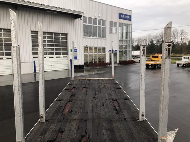 スーパーグレート 　平ボディ（原木運搬車）　ＱＰＧ－ＦＶ６０ＶＺ（8枚目）