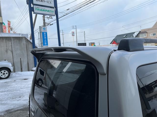 ジムニー ＸＣ　スズキスポーツサス１インチアップ　オープンカントリー／アルミ　冬タイヤアルミセット付　ＪＡＯＳスキッドガード　社外マフラー　電格ミラー　ナビ　ＴＶ　キーレス　リモスタ　ＡＴ　　ＡＢＳ　　ＡＣ　　ＰＷ（14枚目）